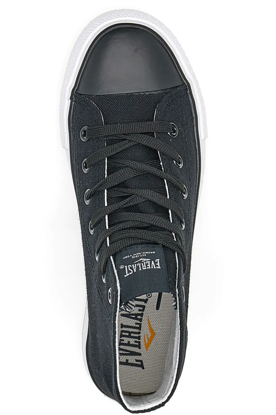 Sneakers Mid-cut Everlast 2302137H in tessuto nero