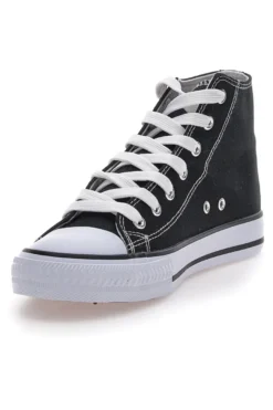 Sneakers Mid Cut Nere con Lacci W Max 5014