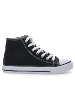 Sneakers Mid Cut Nere con Lacci W Max 5014