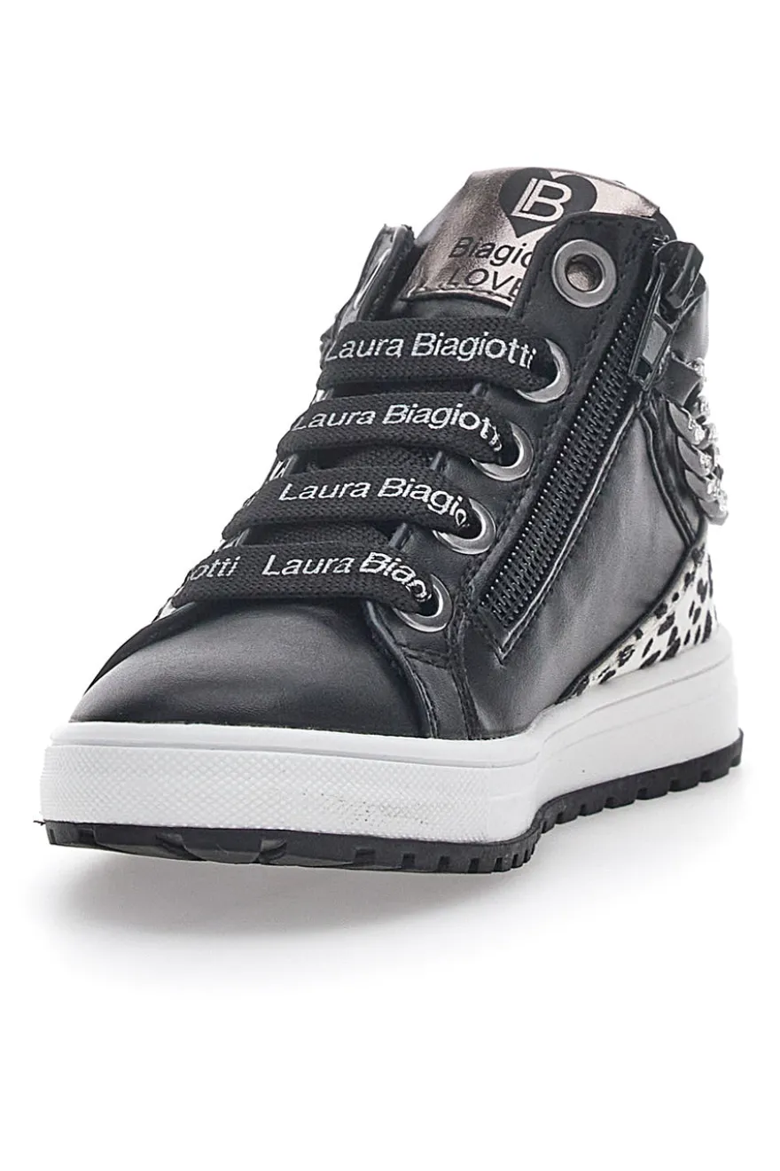 Sneakers Mid-Cut Nere Laura Biagiotti 15546