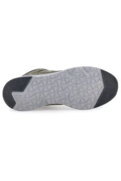 Sneakers mid verdi con suola running Marina militare MM2310
