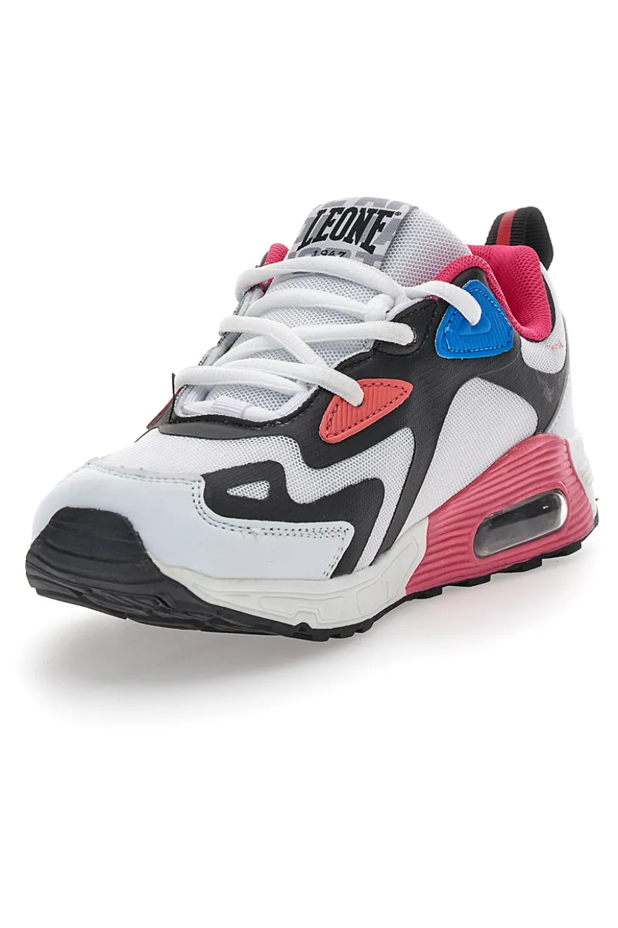 Sneakers Multicolor Con Logo Laterale Leone W0508
