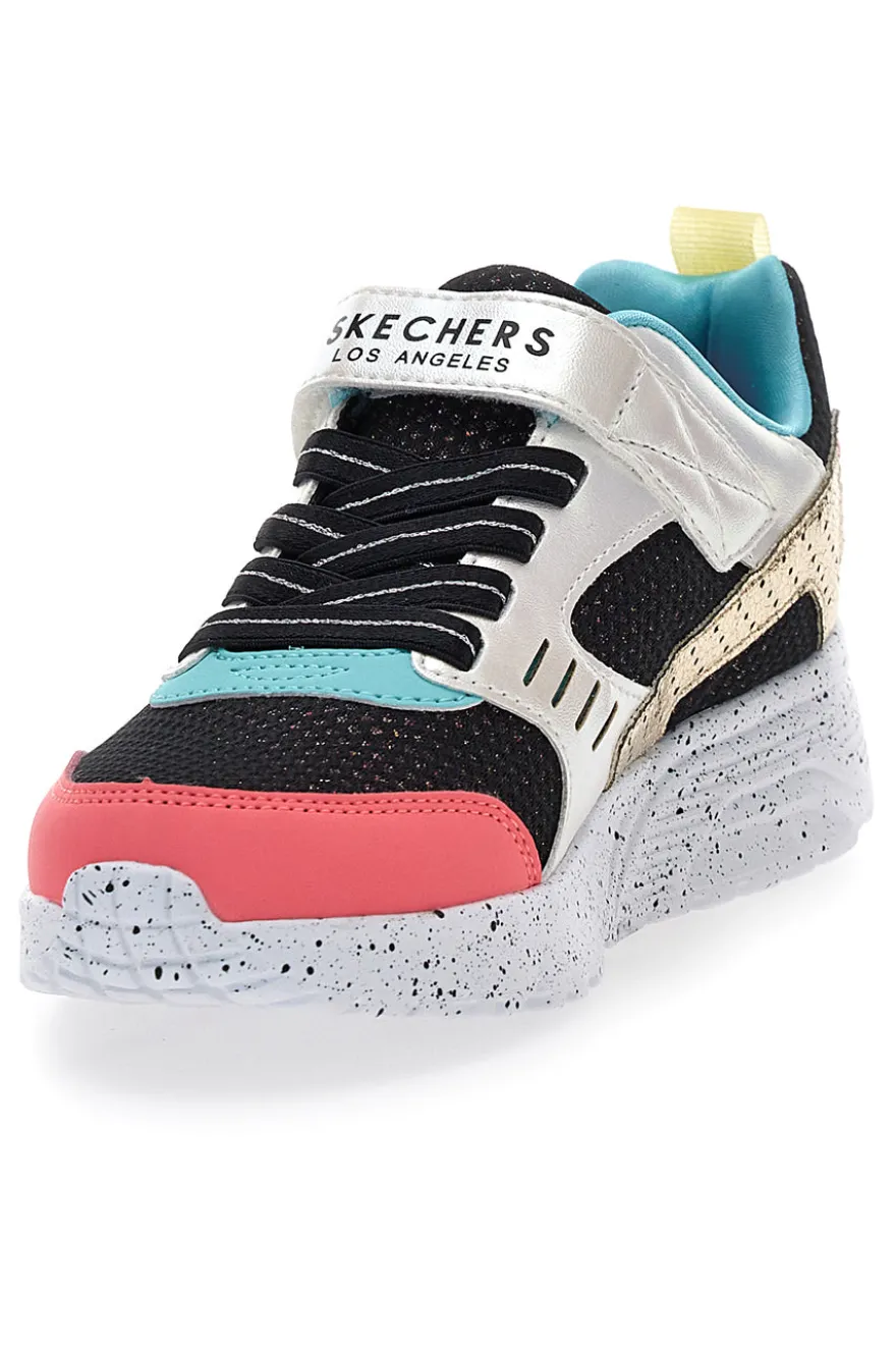 Sneakers multicolor con Memory Foam e strap Skechers Uno Lite - Gen Chill