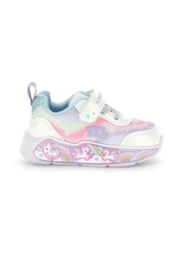 Sneakers multicolore con strappo e luci M kids MJ6028