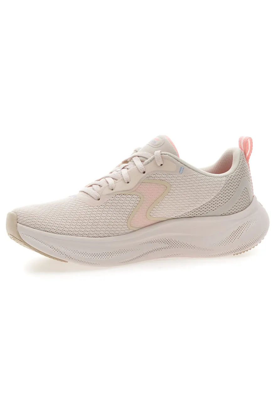 Sneakers natural pink leggere e flessibili Skechers SEKCH Cloud Smooth Wave