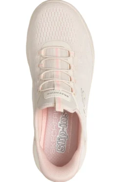 Sneakers natural slip-ins con lacci elastici Skechers Summits dream chaser