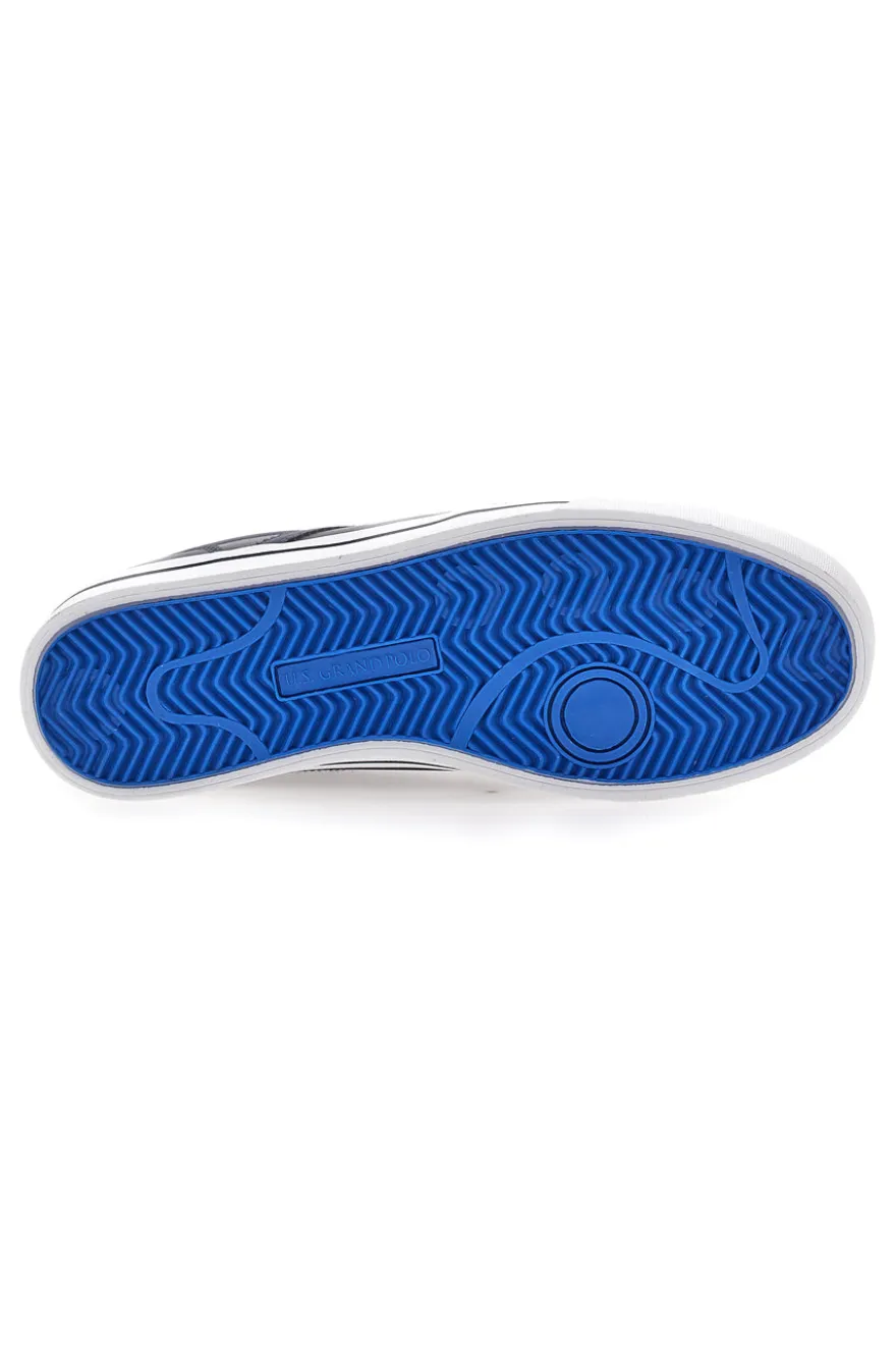 Sneakers Navy con Lacci Bianchi U.S.G.POLO SUMMY LTX