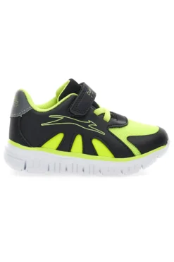 Sneakers Nera e Lime Balducci 4010
