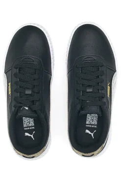 Sneakers Nere Casula con Lacci Puma Carina 2.0 Mettalic Shine