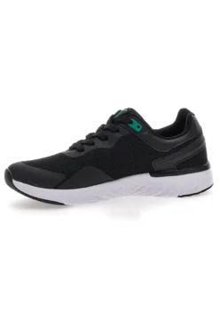 Sneakers Nere Con Chiusura Lacci Leone M0518
