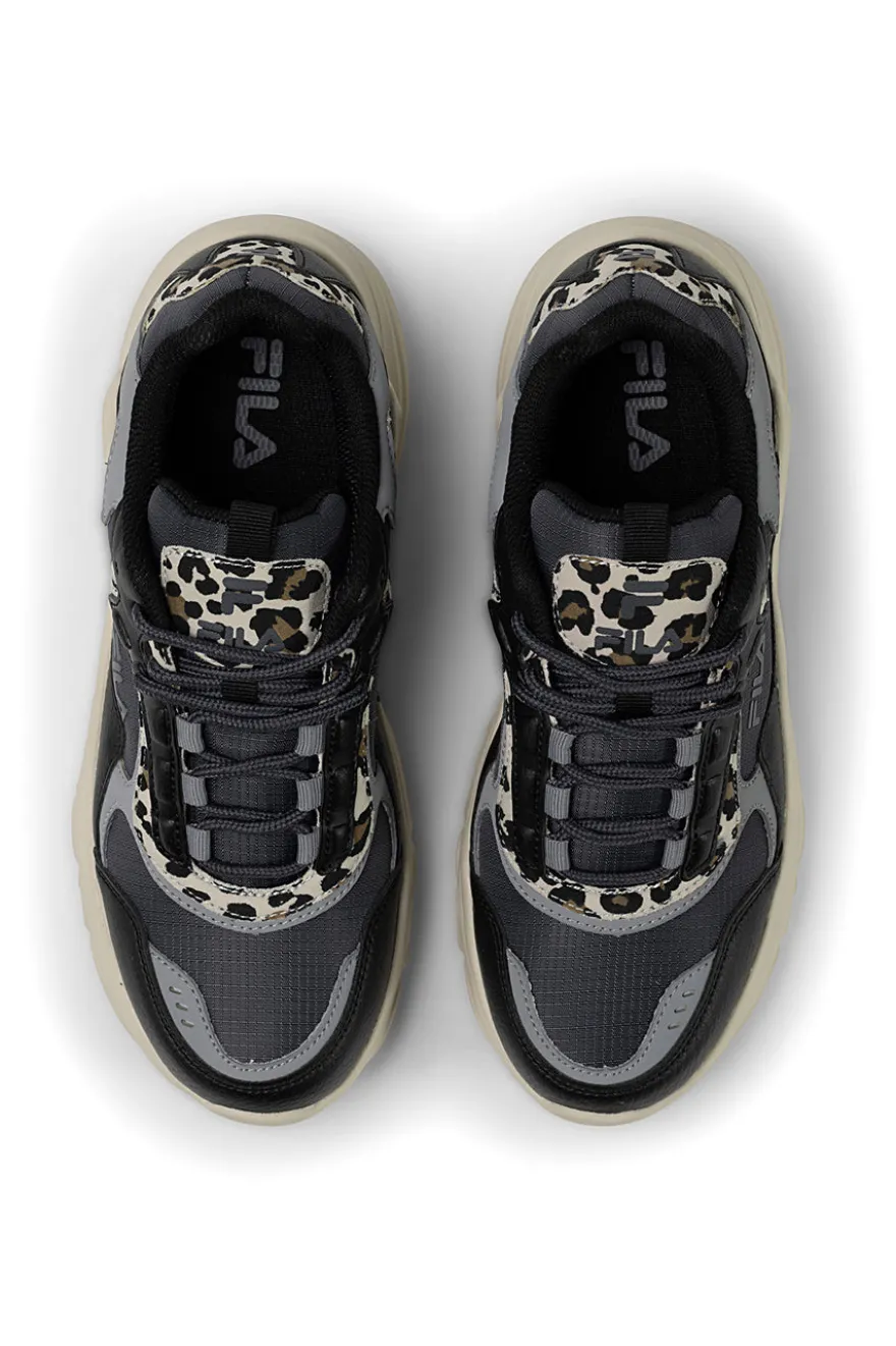 Sneakers nere con dettagli animalier e suola chunky Fila FFW0194