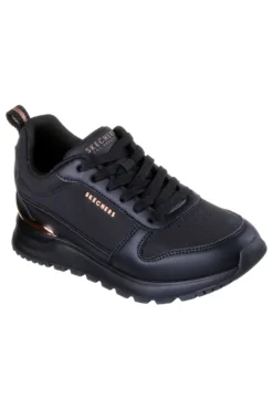 Sneakers nere con dettagli rose gold e suola alta Skechers Runway Classy Gal Womens