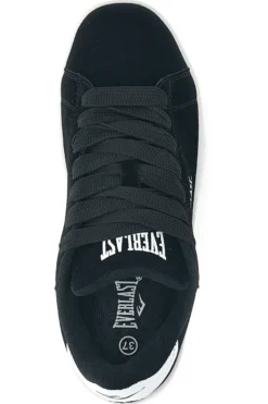 Sneakers nere con effetto velluto e profilo bianco Everlast EV087