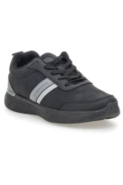 Sneakers nere con inserti grigi e suola flessibile Canguro CA1241