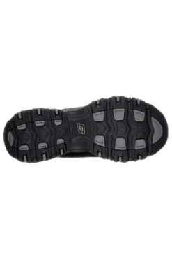 Sneakers nere con inserti in pelle e Memory Foam Skechers D'Lites Play On