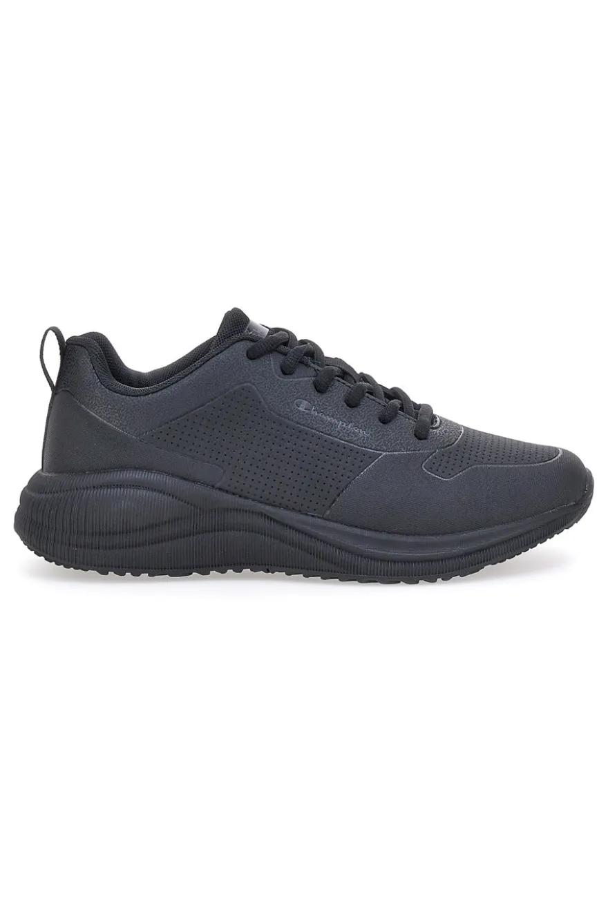 Sneakers Nere Con Lacci Champion Syphon Pu