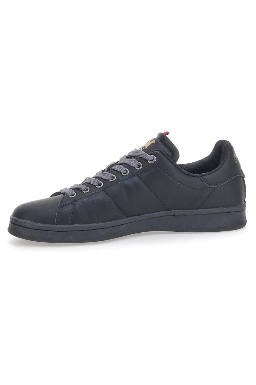 Sneakers Nere con Lacci e Logo Grigi U.S. POLO CLUB BOUGIE LTX