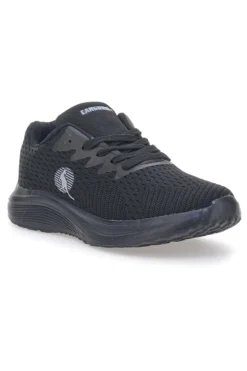 Sneakers Nere con Lacci e Memory System Canguro CA292