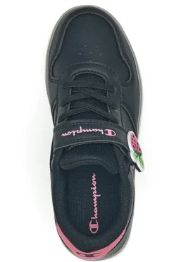 Sneakers nere con luci e dettagli rosa Champion GLW G PS