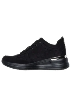 Sneakers Nere con PlatForm Bianco SKECHERS BILLION 2 PRISSY N PLUSH