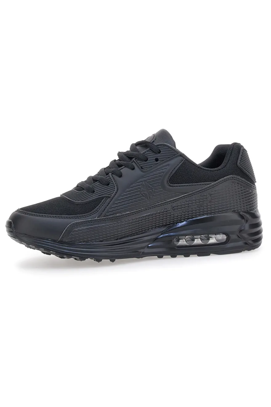 Sneakers Nere Con Platform e Bolla ad Aria Visibile da Uomo 2T2L 3810