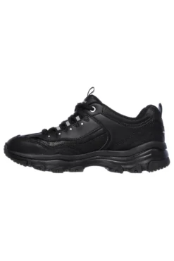 Sneakers Nere con Soletta Memory Foam Skechers Iconic