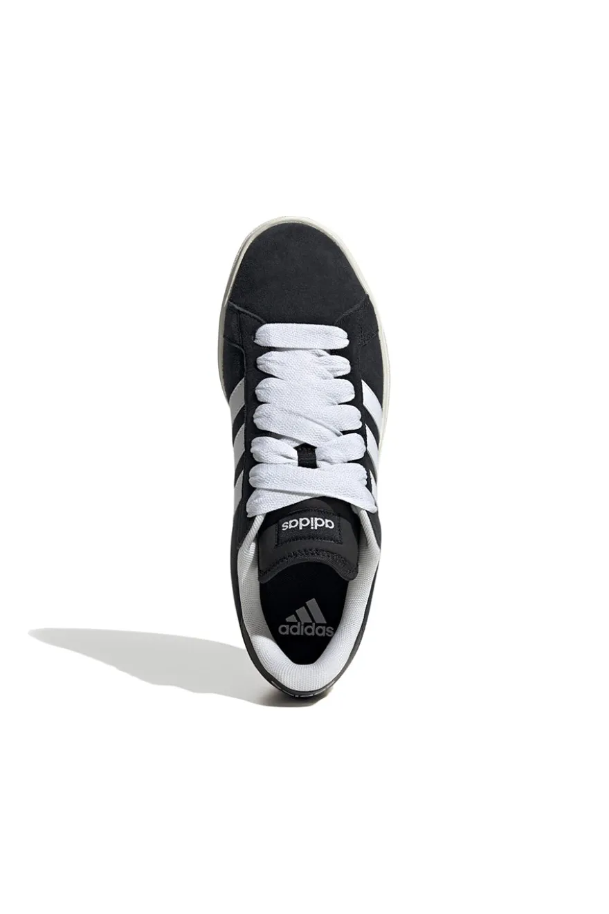 Sneakers nere con strisce bianche Adidas Grand Court Base 00s