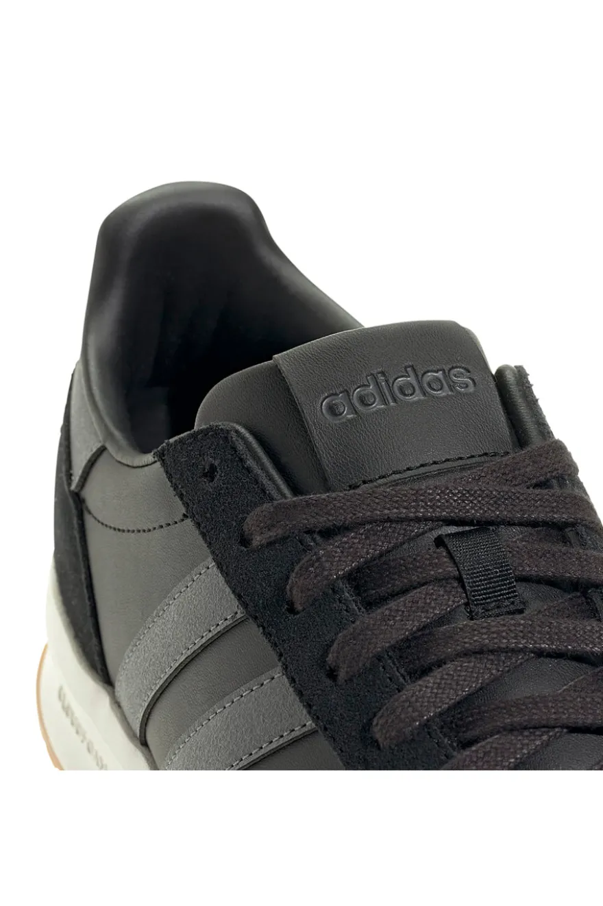 Sneakers nere con strisce grigie e suola ammortizzata Adidas Run 70s 2