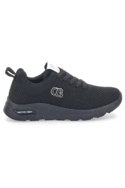 Sneakers Nere con Tomaia in Mesh COTTON BELT ELLIE
