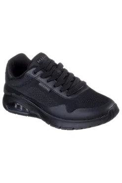 Sneakers Nere con Tomaia in Mesh SKECHERS UNO FLEX SPRING ON AIR