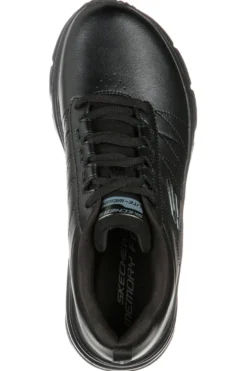 Sneakers Nere con Tomaia in Pelle Skechers Fashion Fit - Effortless