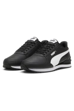 Sneakers Nere con Tomaia in Pelle PUMA ST Runner v4 L