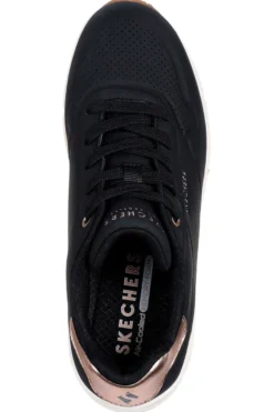 Sneakers nere con zeppa e dettagli metallici Skechers UNO Wedge Hi Steps