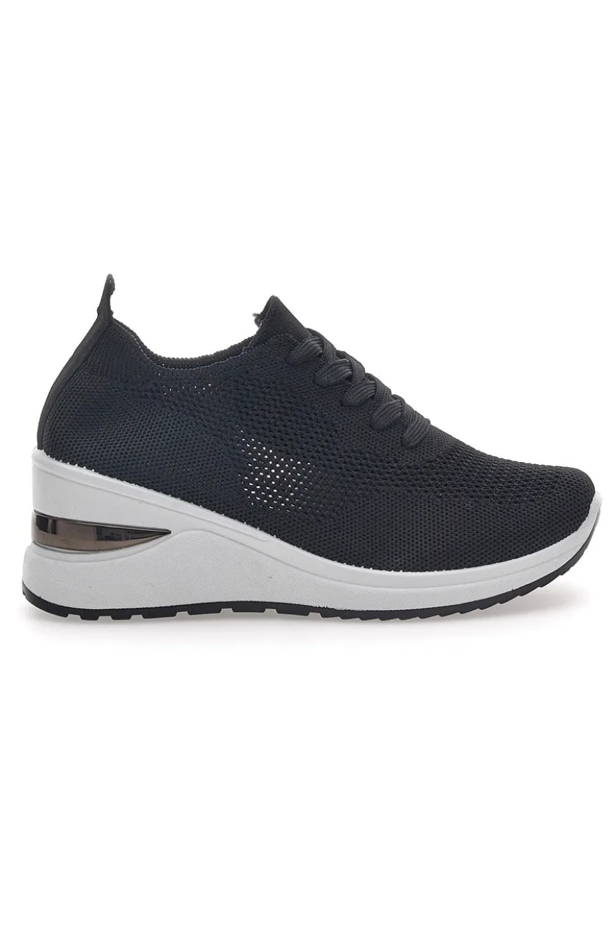Sneakers Nere Con Zeppa Prima Riga 434