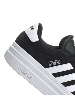 Sneakers Nere e Bianche Con Flatform Adidas VL Court Bold