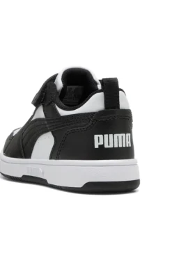 Sneakers nere e bianche con strappo Puma Rebound V6 Lo AC+ PS