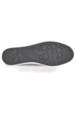 Sneakers Nere e Bianche In Tela Leone 39