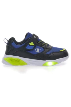 Sneakers Nere e Blu Con Luci Champion Wave B PS
