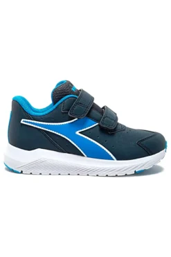 Sneakers Nere e Blu Con Strappi In Velcro DIADORA FALCON 4 SL JR V