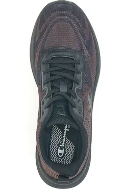 Sneakers Nere e Rosse con Tomaia in Mesh CHAMPION GALACTIC Low Cut Shoe
