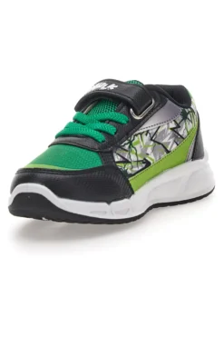 Sneakers Nere e Verdi con Luci e Velcro Avengers Hulk R1010201T