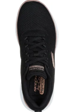 Sneakers nere in mesh con Air-Cooled Memory Foam vegan Skechers R SPORT WOMENS