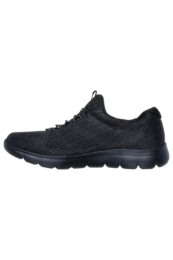 Sneakers nere in mesh con Memory Foam Skechers Summits Fun Flare