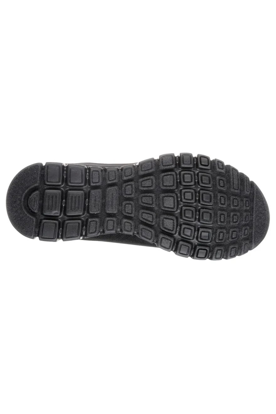 Sneakers nere in mesh con Memory Foam Skechers Graceful Get Connected