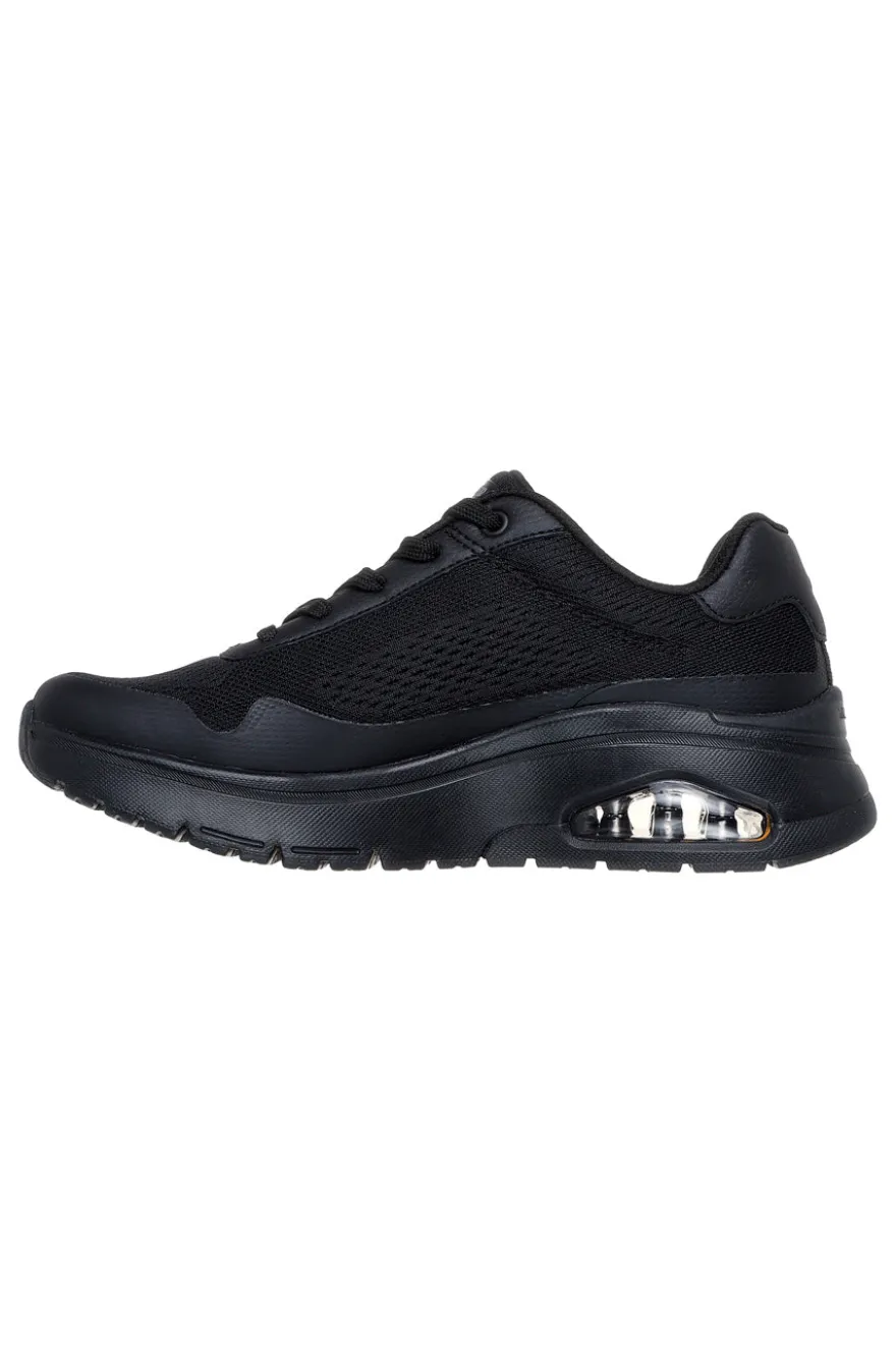 Sneakers nere in mesh con suola ad aria e Memory Foam Skechers Uno Flex Spring On Air
