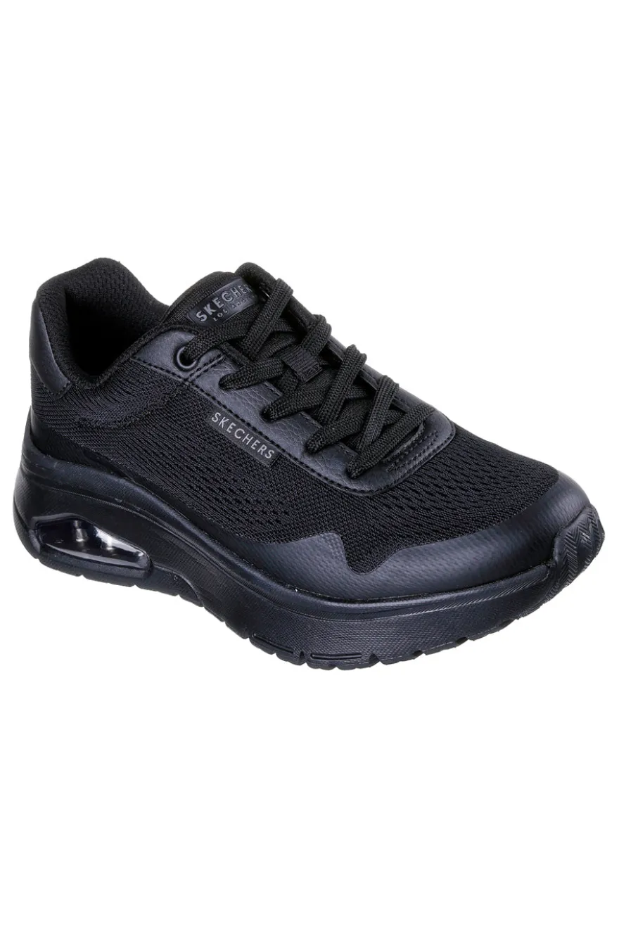 Sneakers nere in mesh con suola ad aria e Memory Foam Skechers Uno Flex Spring On Air