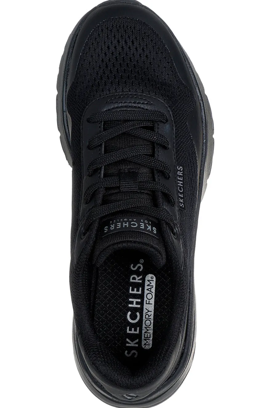 Sneakers nere in mesh con suola ad aria e Memory Foam Skechers Uno Flex Spring On Air