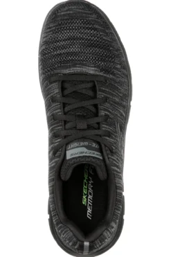 Sneakers nere in mesh knit con Memory Foam Skechers Track Front Runner