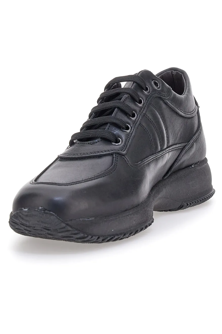 Sneakers nere in pelle con suola comfort Pittarello 2920