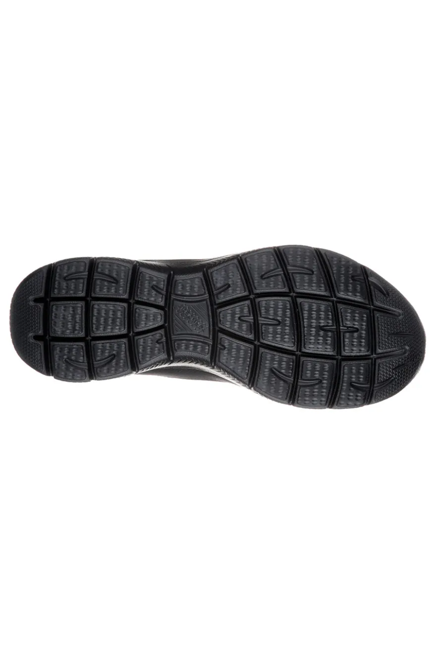 Sneakers nere in pelle e mesh con soletta memory foam Skechers Summits Suited